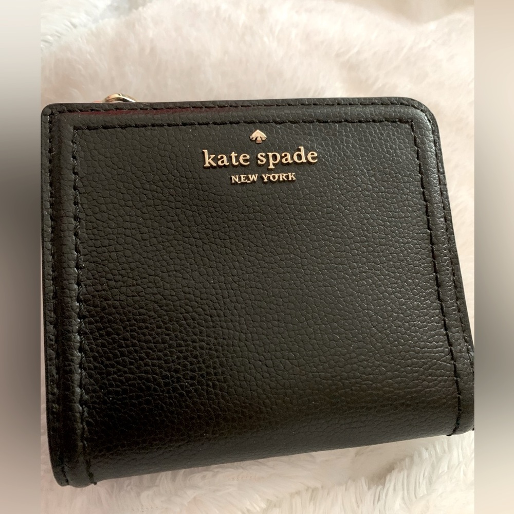 EUC Kate Spade Black Saffiano Wallet